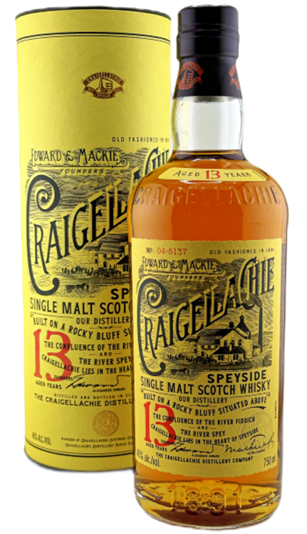 Craigellachie 13 Year Single Malt Scotch Whisky