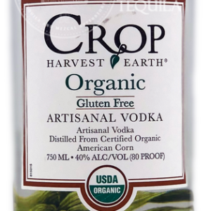 Crop Harvest Earth Organic Gluten Free Artisanal Vodka 750ml