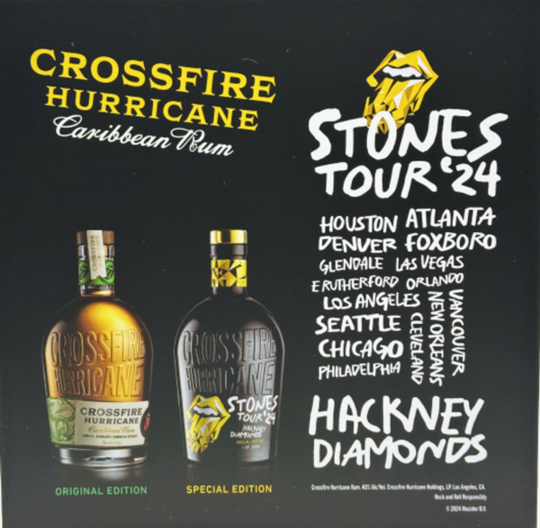 Crossfire Hurricane Rum Hackney Diamonds Edition (2x700ml)