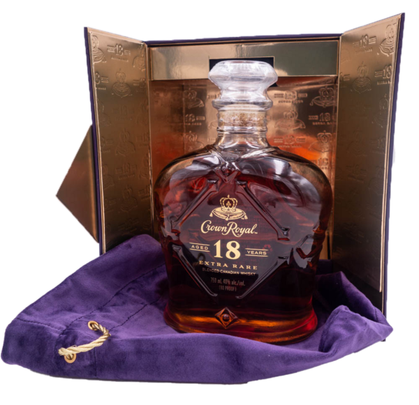 Crown Royal Aged 18 Years Extra Rare Blended Canadian Whisky 750ml