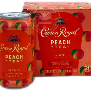 Crown Royal Peach Tea Whisky 4 Pack