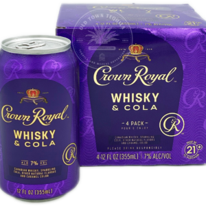 Crown Royal Whisky & Cola 4 Pack