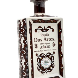 Dos Artes Anejo Tequila Art bottle 1 Liter