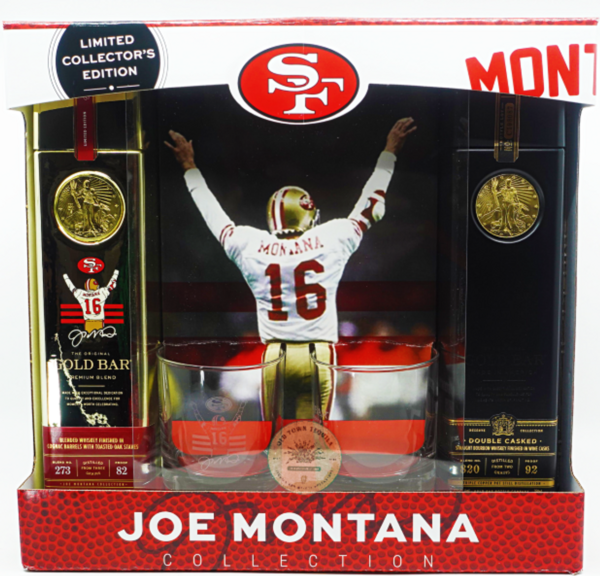 Gold Bar Joe Montana Season Kickoff Collection Whiskey