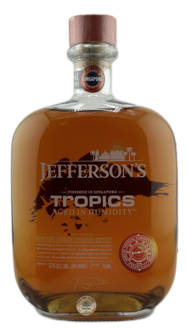 Jefferson's Tropics Aged In Humidity Kentucky Bourbon