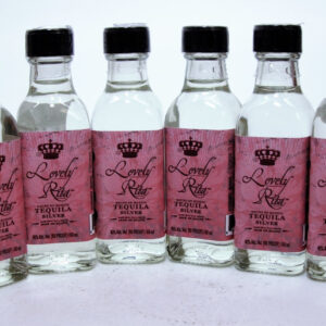 LOVELY RITA SILVER TEQUILA 6 BOTTLES 50ML