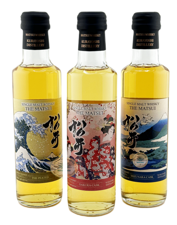 Matsui Whisky Collection Gift Set (3x200ml)