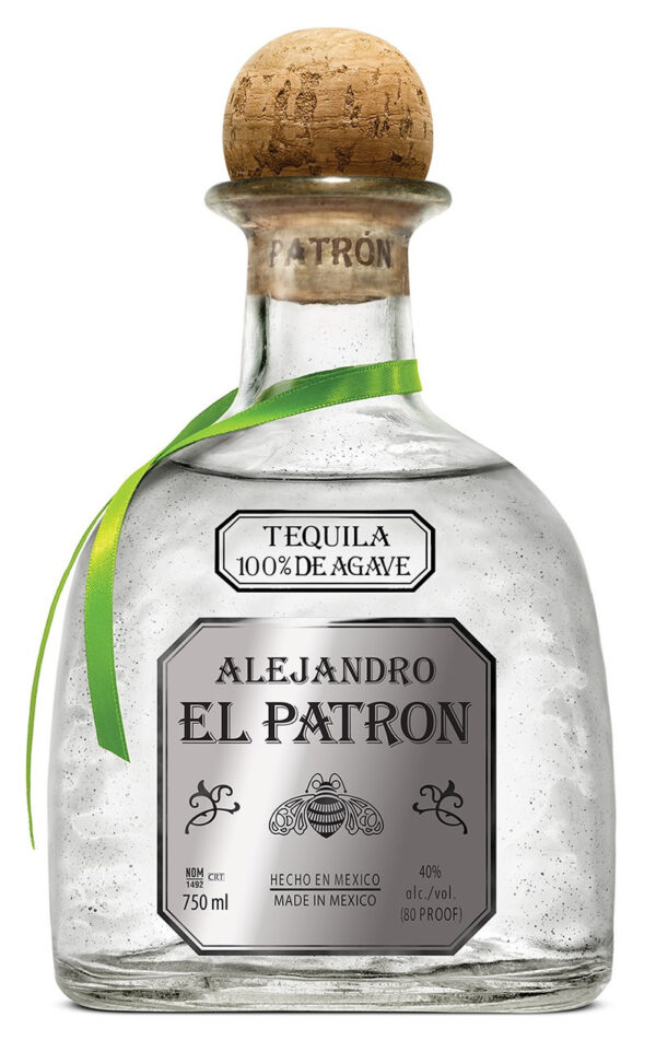 Patron Silver with Custom Label