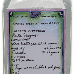 Rezpiral Berta Vasquez Series 5 Cuish Agave Spirit 47.3