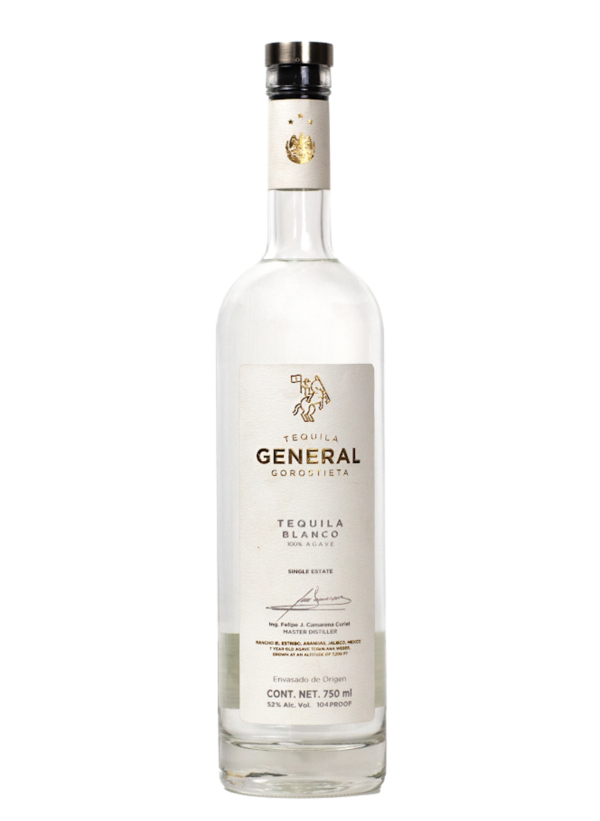 Tequila General Gorostieta High Proof Blanco