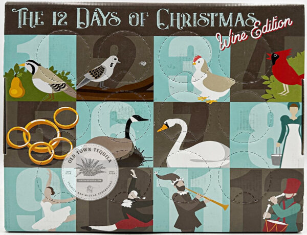 The 12 Days Of Christmas California Wine Edition 187ML