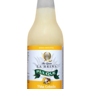 The Queen Pulque Pina Colada Flavored 4/Pack 350ml