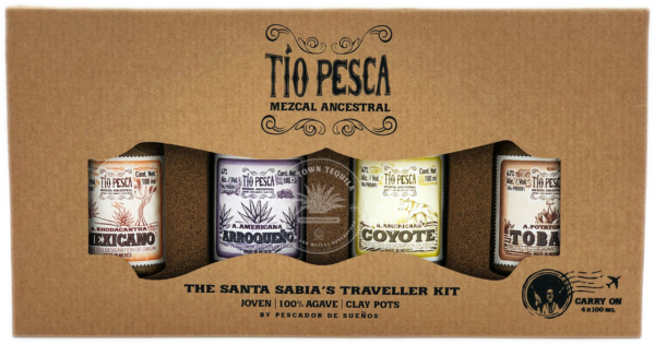 Tio Pesca Mezcal Ancestral The Santa Sabia Traveller's Kit