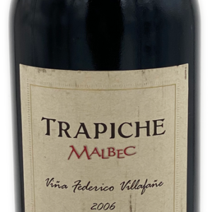 Trapiche 2006 Viña Federico Villafañe Malbec