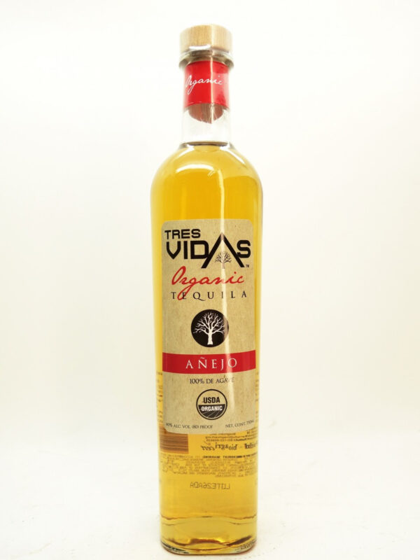 Tres Vidas Organic Anejo Tequila