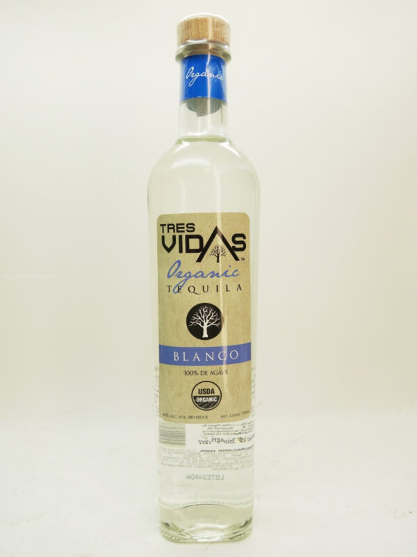 Tres Vidas Organic Blanco Tequila