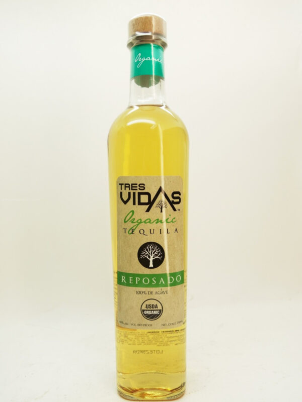 Tres Vidas Organic Reposado Tequila