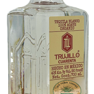 Trujillo Cuarenta Organic Blanco Tequila 700ml