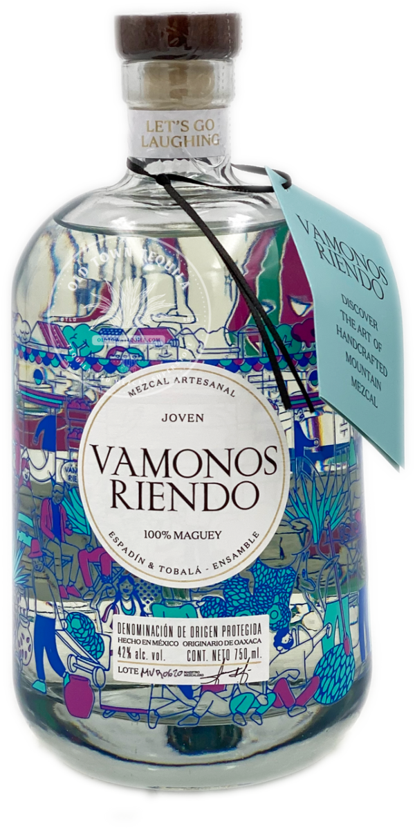 Vamonos Riendo Mezcal Ensamble Espadin + Tobala 750ml