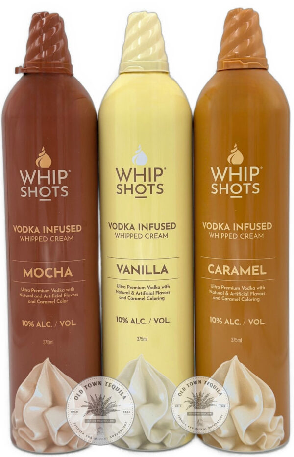 Whip Shots Vodka Infused Whipped Cream 3 Pack (375ml)