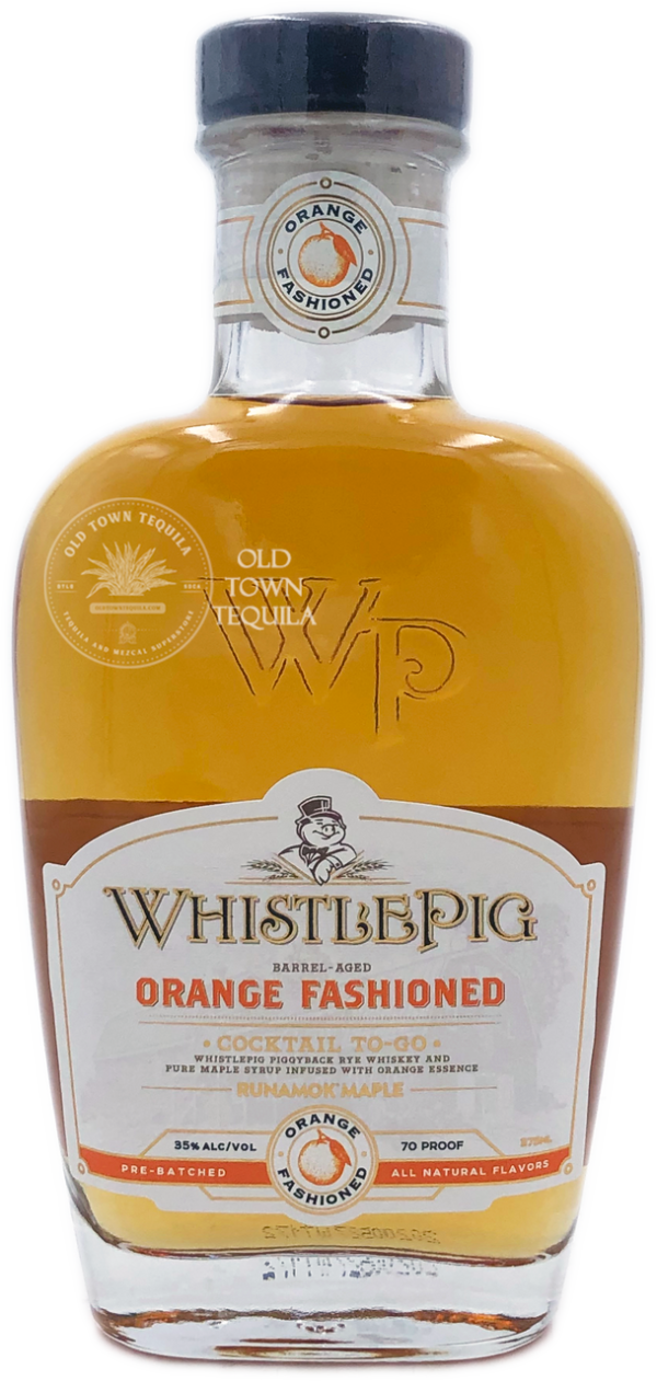 WhistlePig Orange Fashioned Cocktail To Go Runamok Maple 375ml