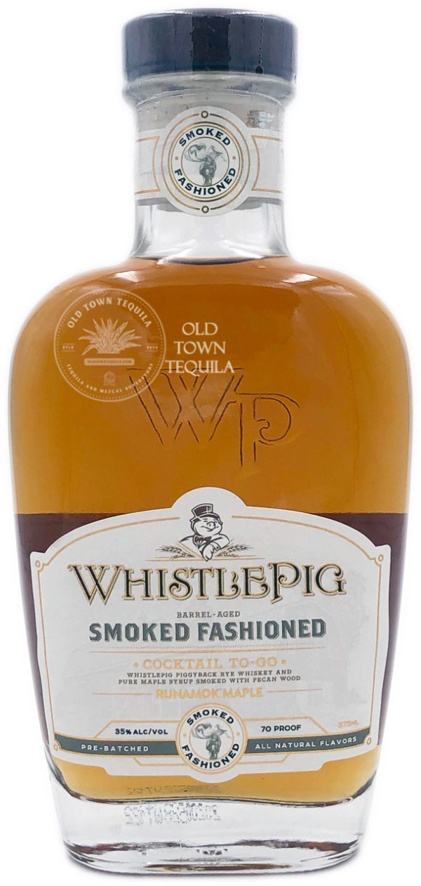 WhistlePig Smoked Fashion Cocktail To Go Runamok Maple 375ml