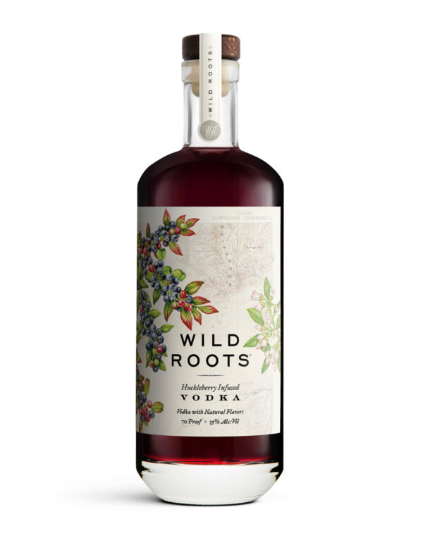 Wild Roots Huckleberry Infused Vodka