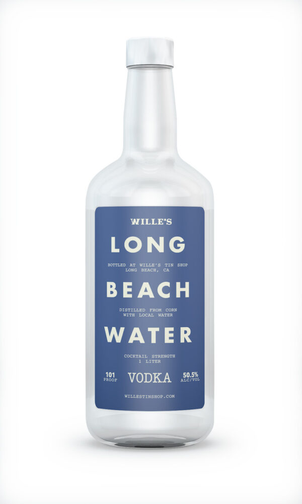 Wille's Long Beach Water Vodka 1 Liter