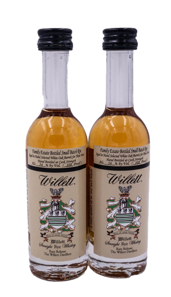 Willett Rye 3 Years Old Whiskey Set (mini) two 50ml