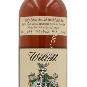 Willett Rye 4 Years Old Whiskey 750ml