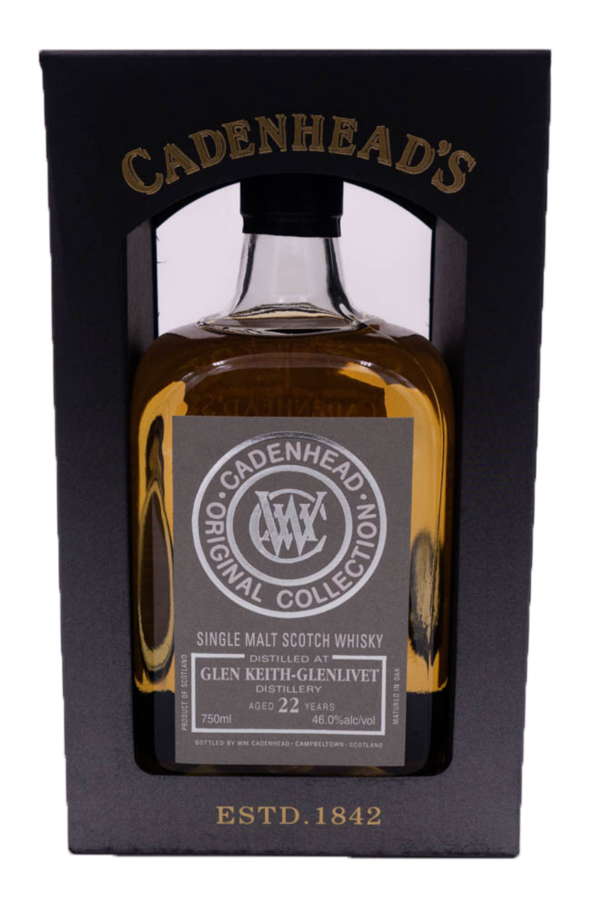 WM Cadenhead Glen Keith-Glenlivet 22 Years