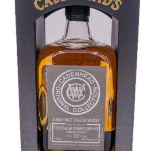 WM Cadenhead The English Whisky Company 12 Years