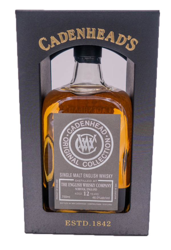 WM Cadenhead The English Whisky Company 12 Years