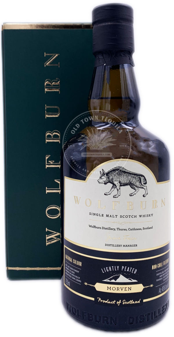 Wolfburn Single Malt Scotch Whisky Lightly Peated MORVEN 750ml