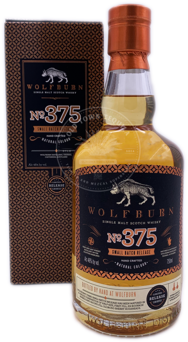 Wolfburn Single Malt Scotch Whisky NO.375 Small Batch Release 750ml