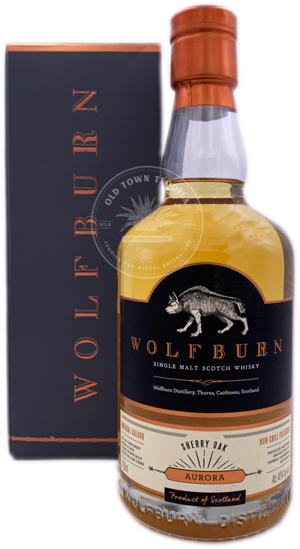 Wolfburn Single Malt Scotch Whisky Sherry Oak AURORA 750ml