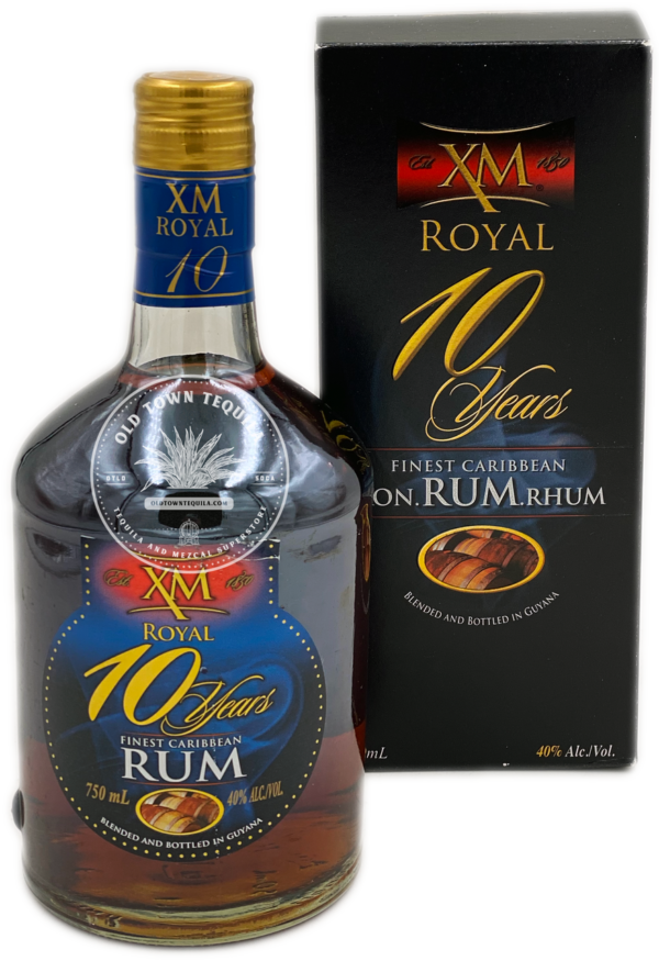 XM Royal 10 Years Finest Caribbean Rum 750ml