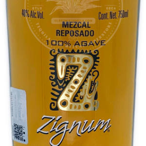 Zignum Mezcal Reposado 750ml